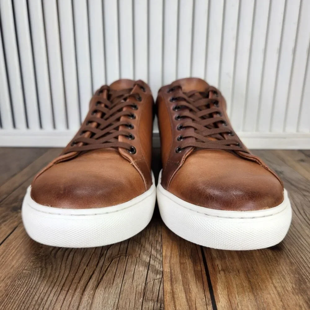 Thursday Boot Company Premier Low Top Sneakers Mens 11 Wide Brown Leather Shoes